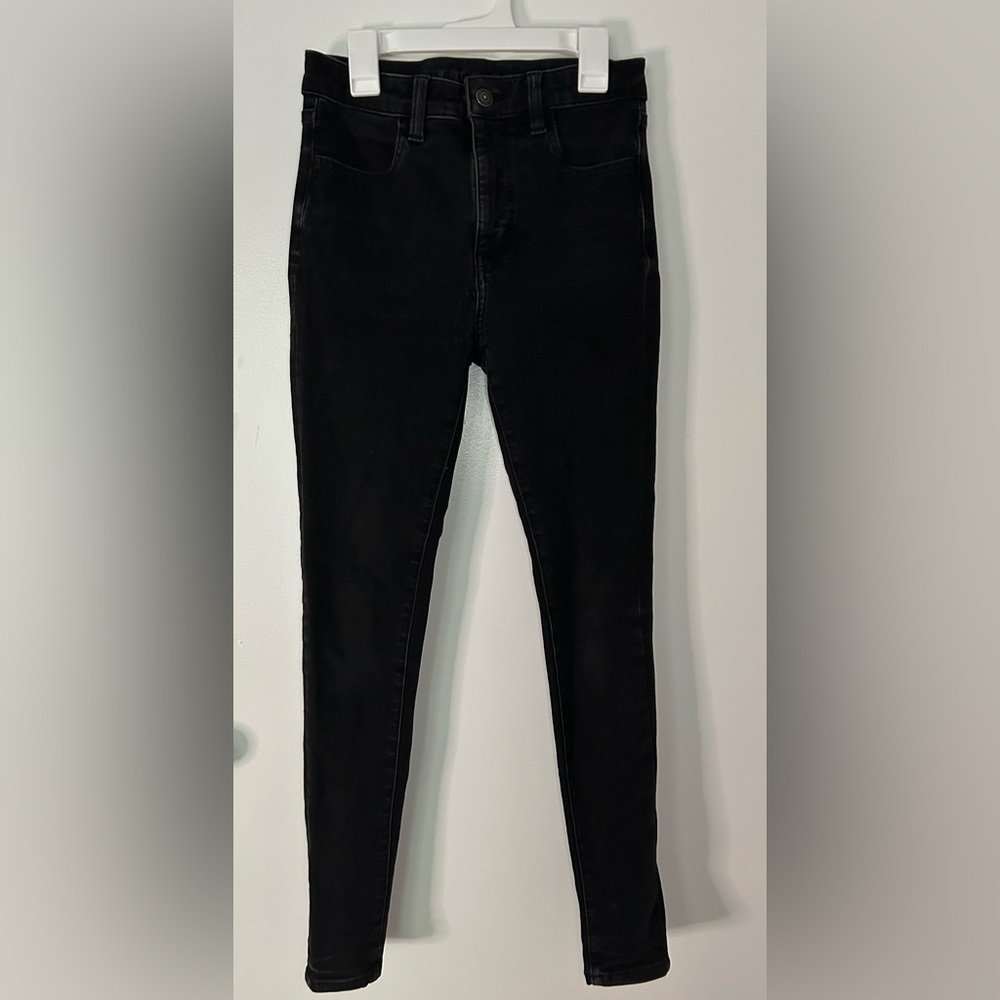 Black American Eagle Jegging Jeans